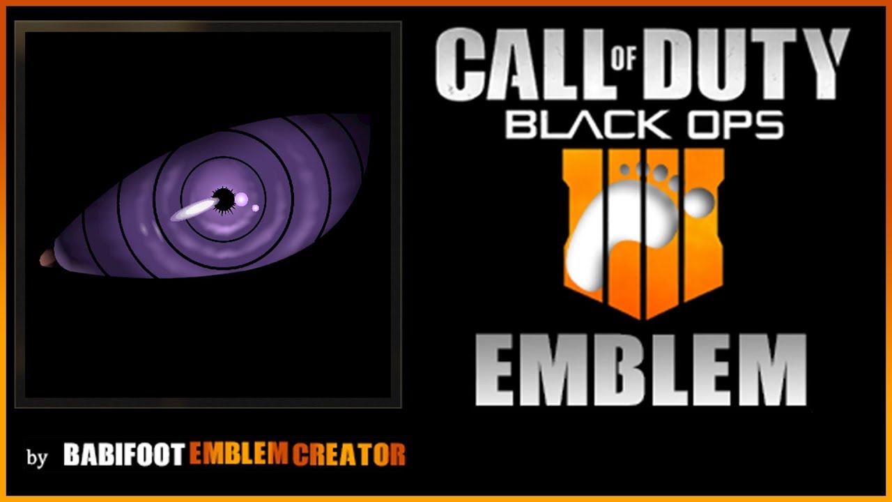 BO4 Emblem Tutorial - Naruto Rinnegan