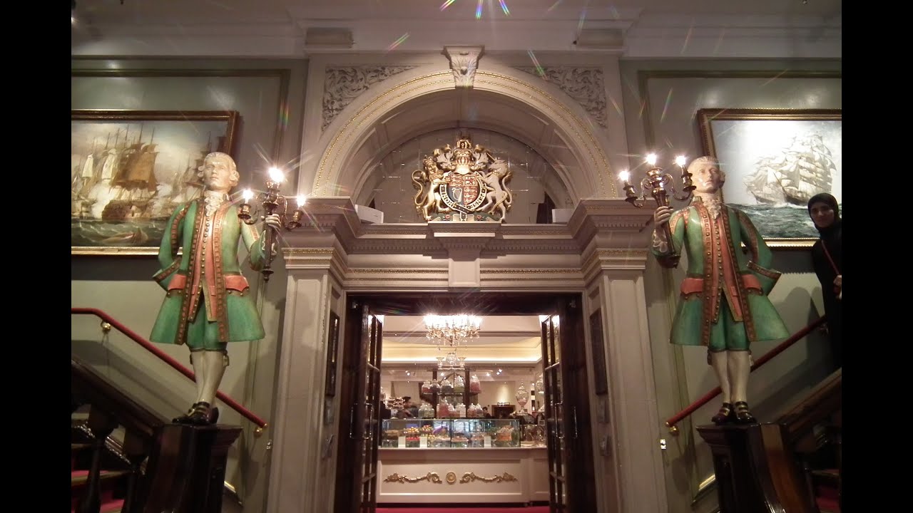 Inside Fortnum & Mason!