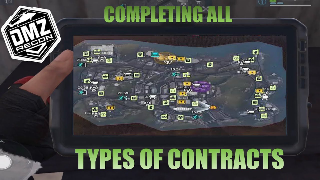 COMPLETING ALL CONTRACTS DMZ:RECON | CODM