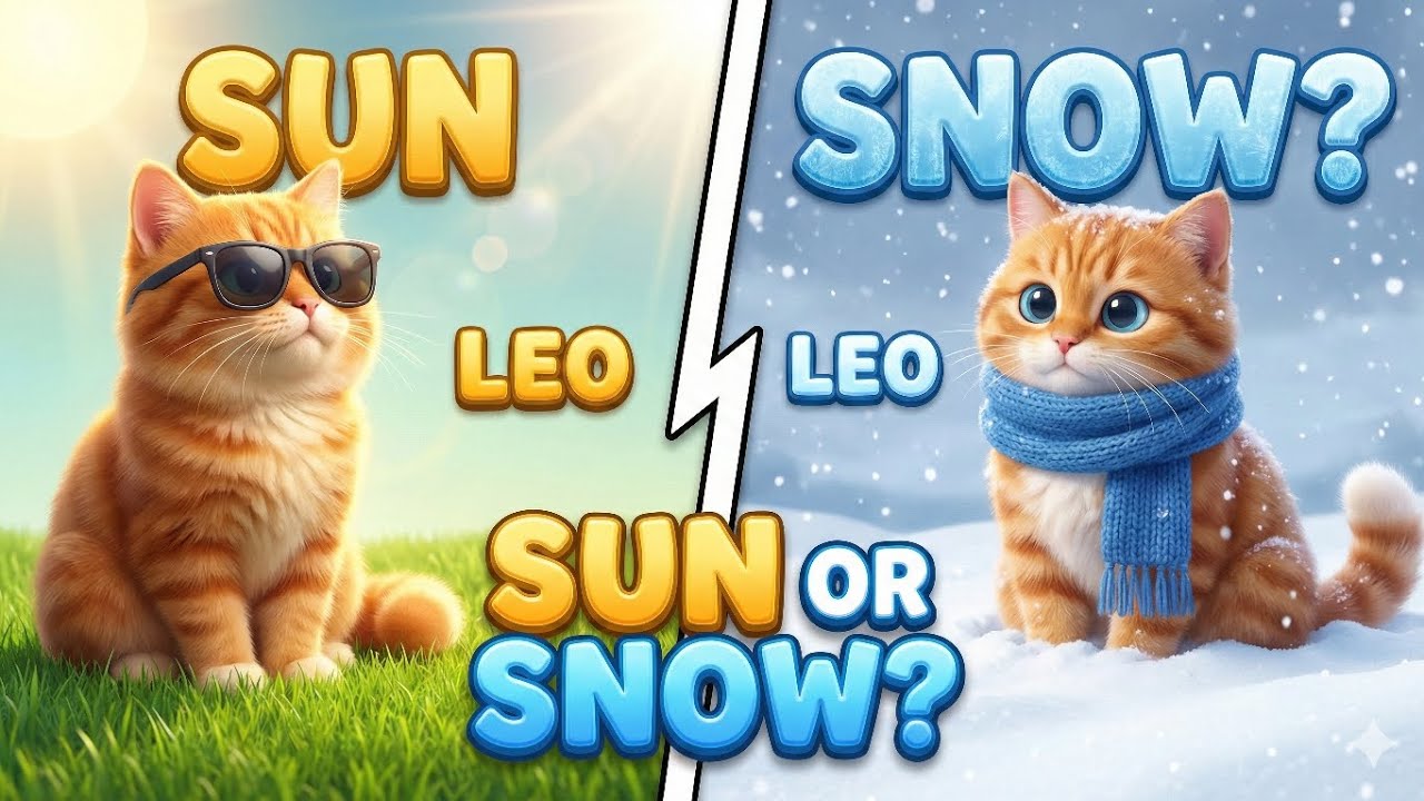 Sun, Rain, Snow! ☔️ Learn Weather for Toddlers with Leo
