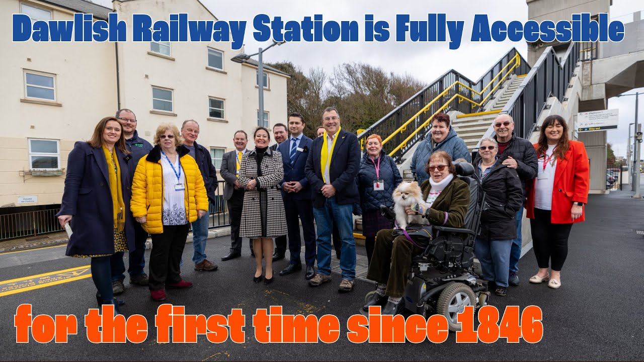 Dawlish Railway Station is Fully Accessible for the First Time