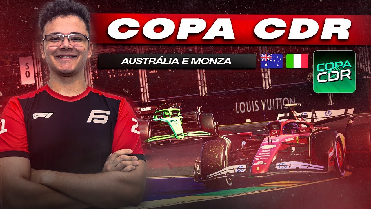 F1 25 - GANHAMOS O CAMPEONATO? - Copa CDR - Austrália e Monza #06