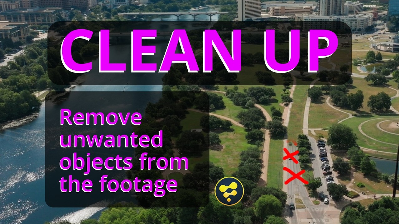 How to clean up the footage