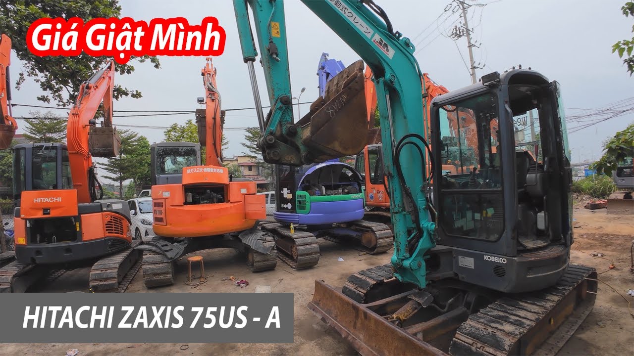 Review Một Vài Mẫu Máy Xúc 03 Giá Chưa Tới 600 Triệu Đồng - Hàng Hiếm Mà Giá Mềm Như Bún