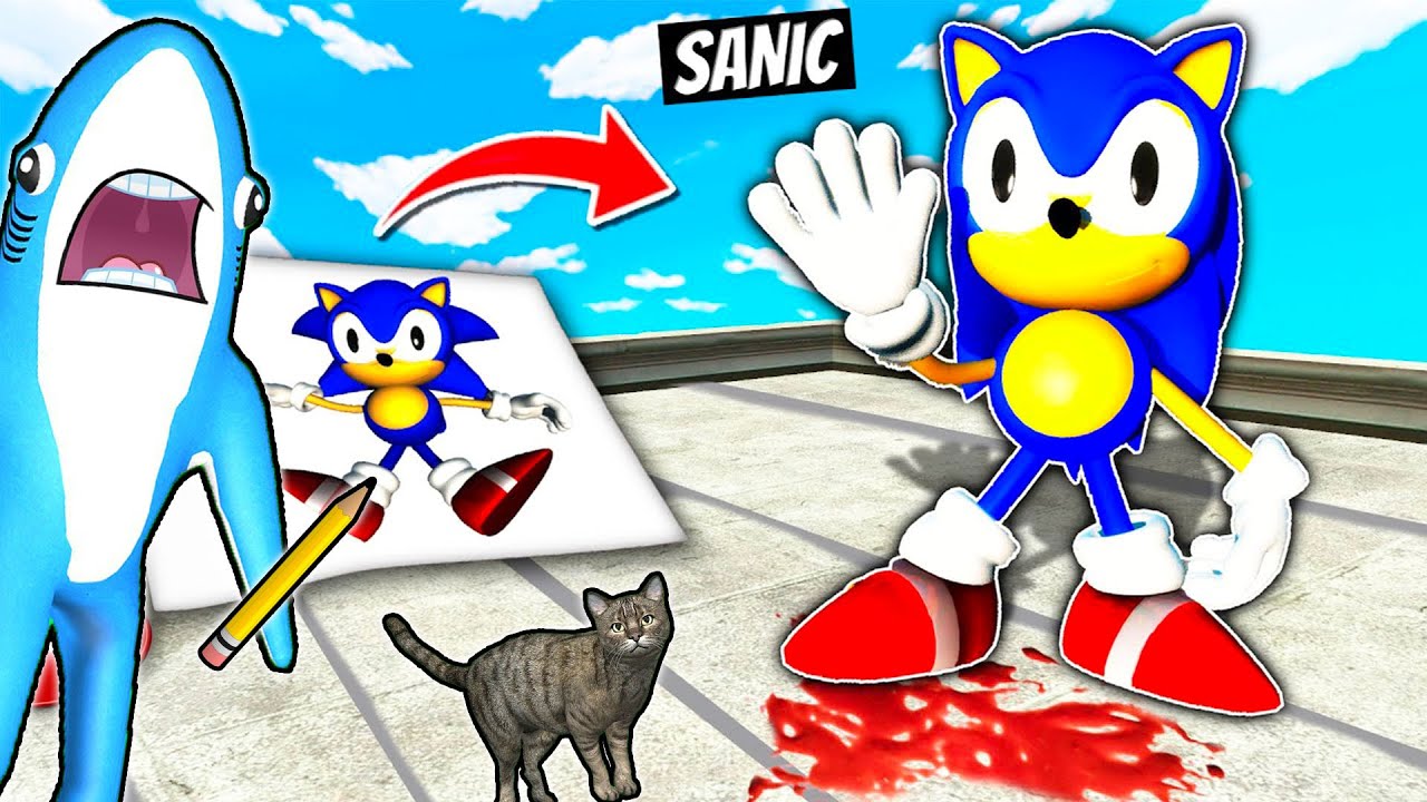 DRACULASS PISICA IL DESENEAZA PE SONIC.EXE DEMONIC LA 3 DIMINEATA! TOATE DESENELE PRIND VIATA!
