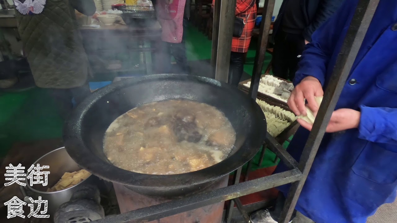 #79 街边美食 Chinese street food    桥北油豆腐fried bean curd