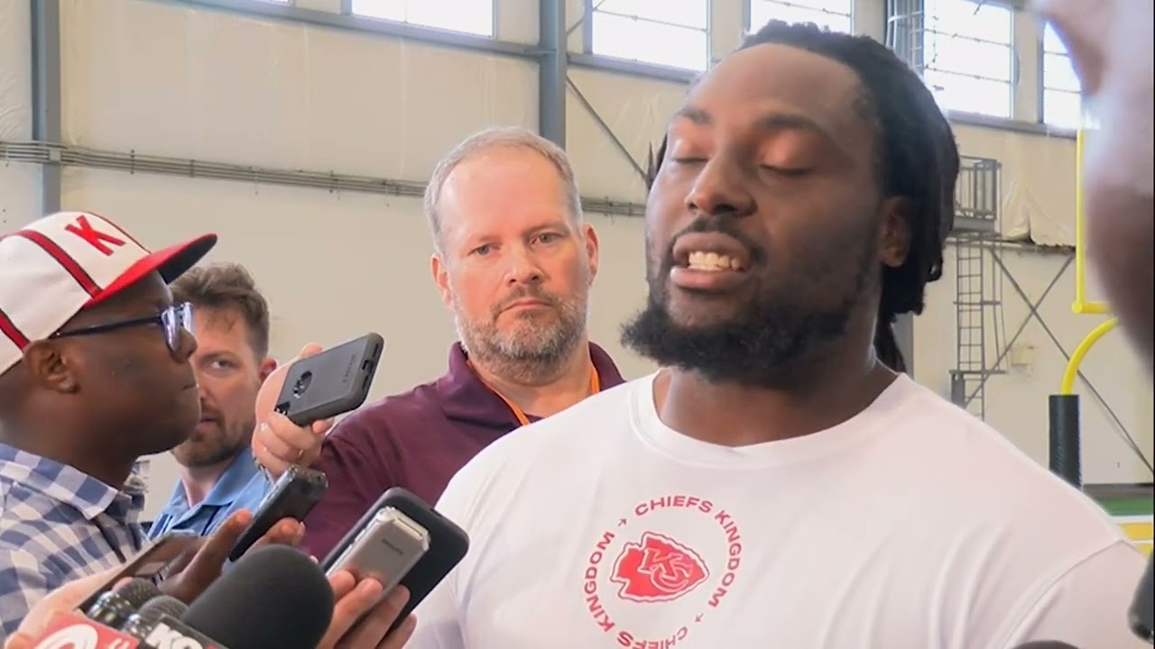 Full interview with Chiefs defensive tackle Derrick Nnadi at training camp
