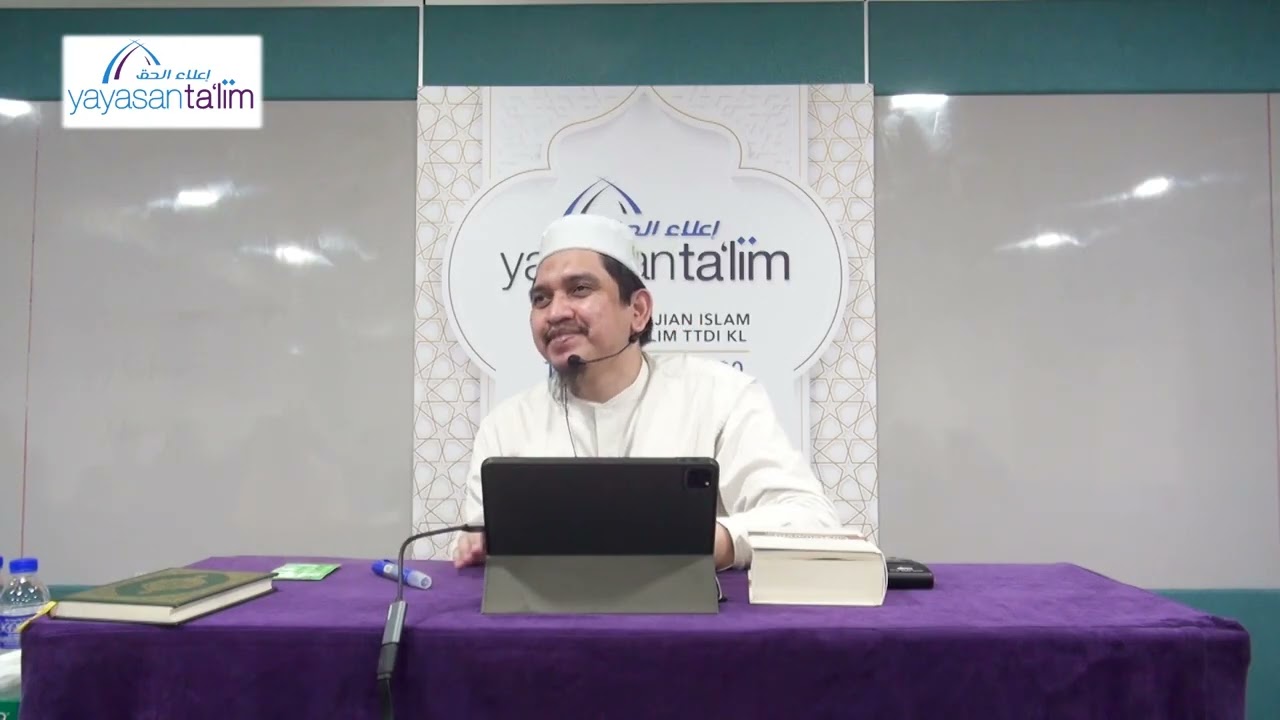 Tazkirah Hadith (S617): Kepentingan Mencari Rezeki Yang Baik [28-01-2026]