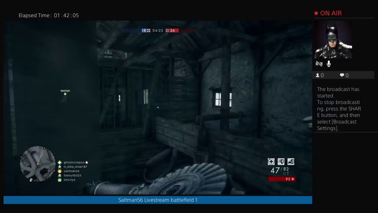 BATTLEFIELD 1Livestream saltman56
