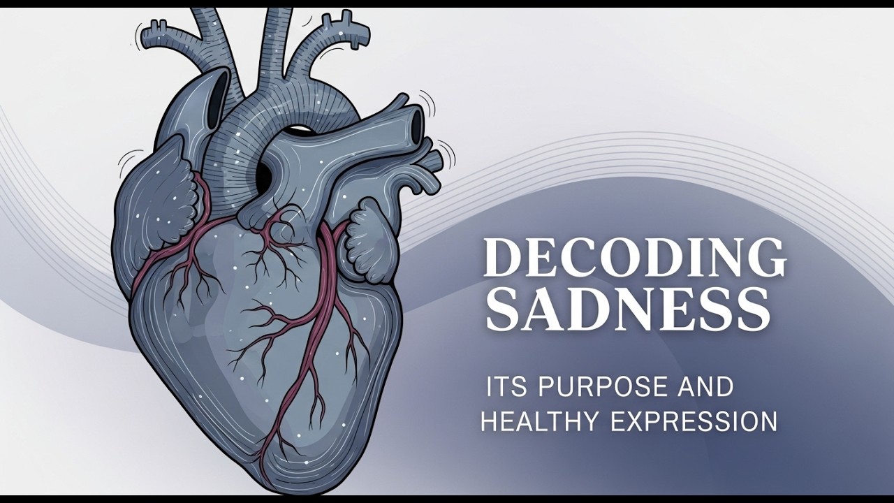 Decoding Sadness: Its Purpose and Healthy Expression