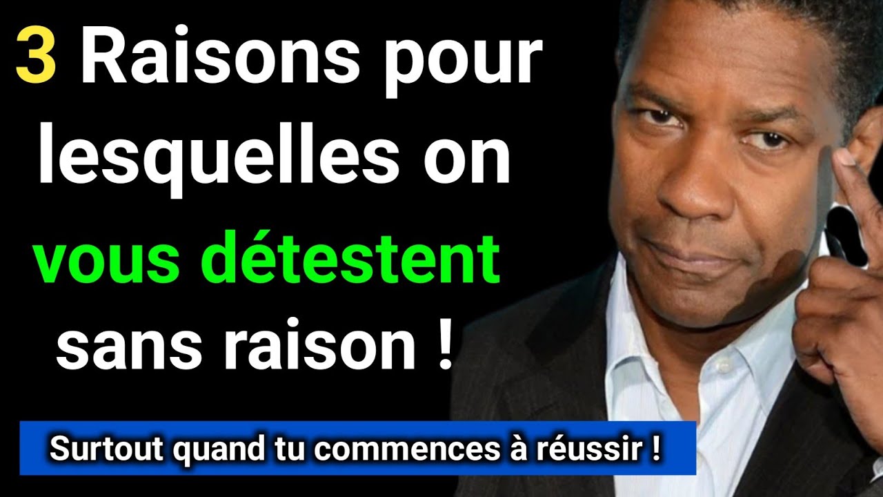 3 Raisnons pour lesquelles les gens te détestent sans raison