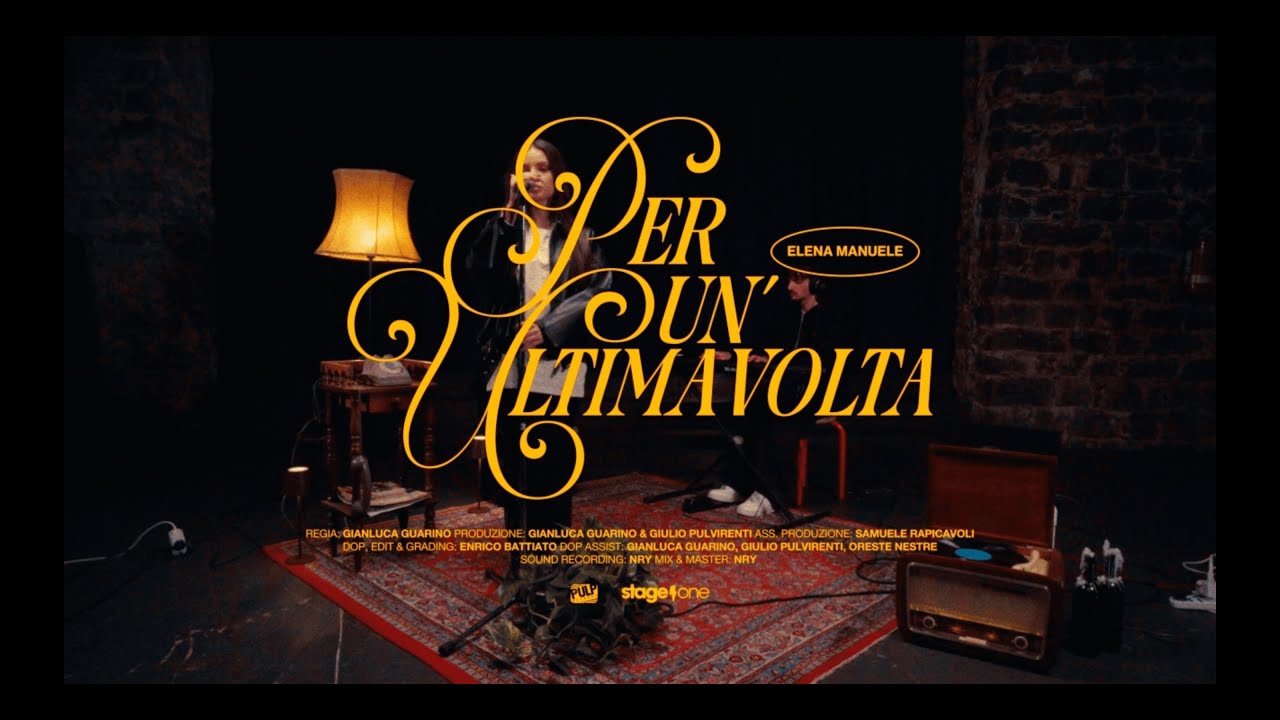 Elena Manuele - per un'ultima volta (Live Session)