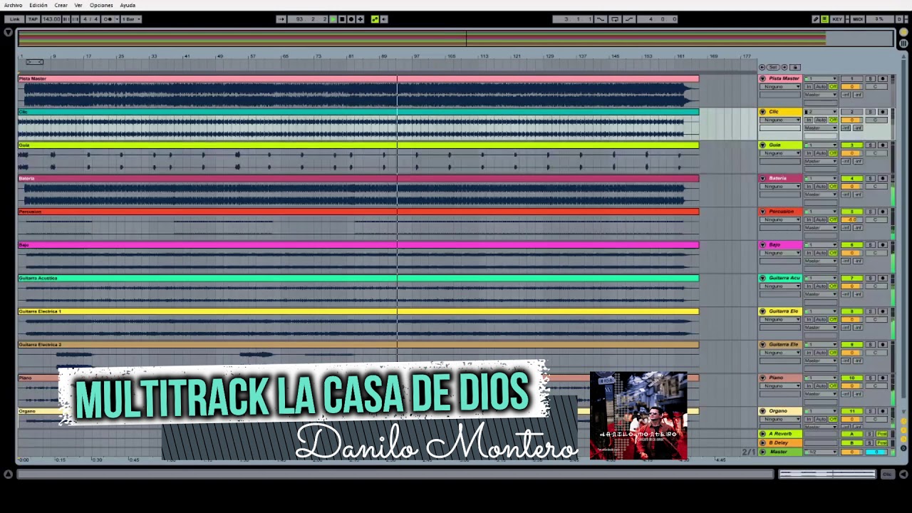 Multitrack La Casa de Dios Danilo Montero