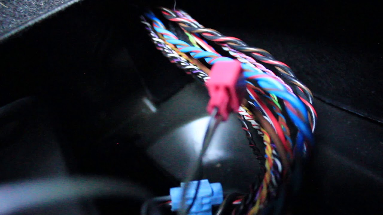 BMW F30 SUB AMP WIRING INTO STOCK STEREO! F-SERIES BMW'S 12-17