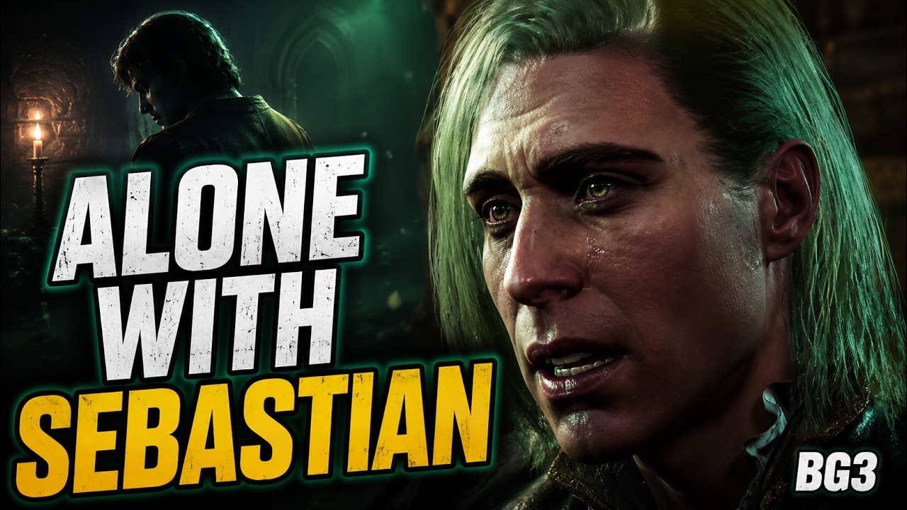 Astarion meets Sebastian alone - BALDURS GATE 3