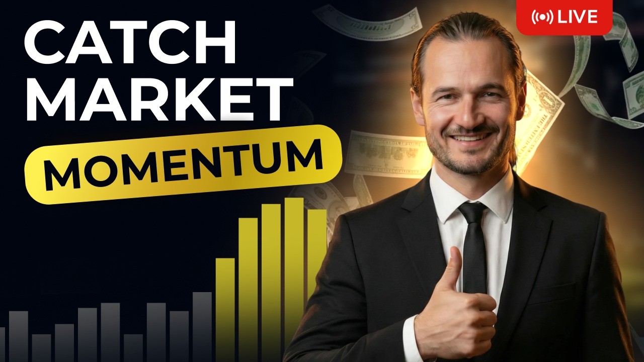 Momentum Trading | Catch Strong Market Moves (Live) | Pocket Broker