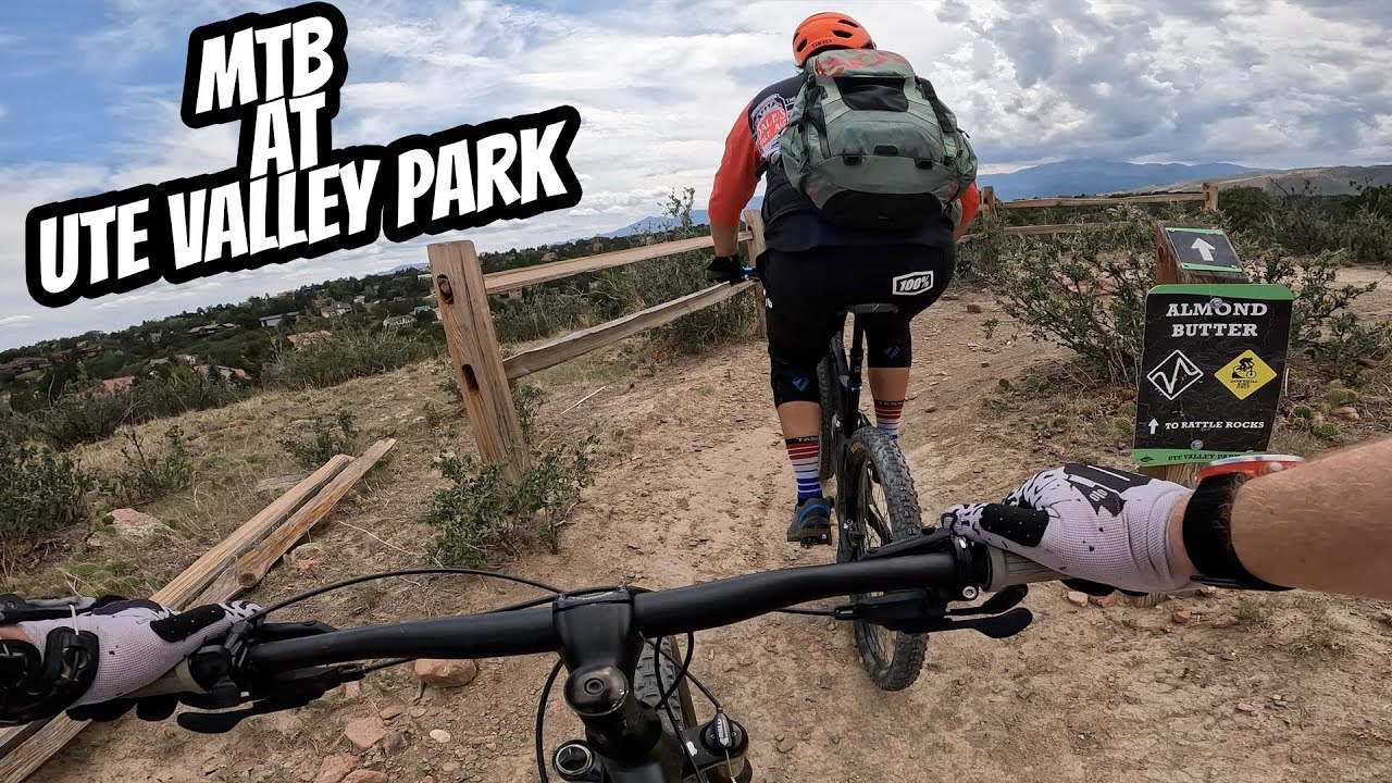 Mountain Biking at Ute Valley Park!
