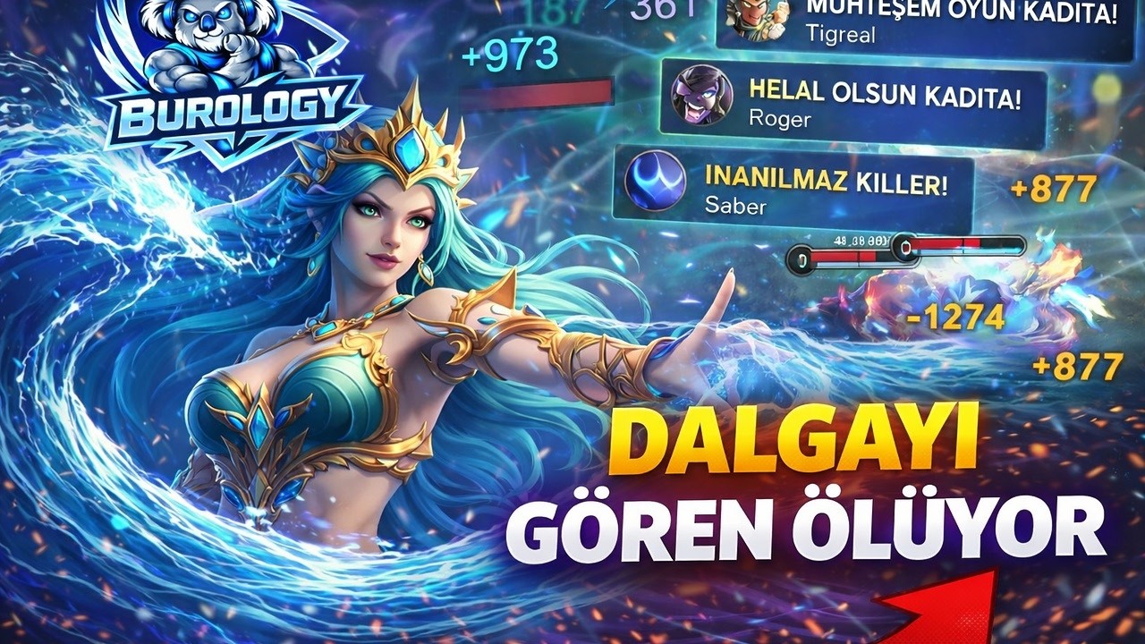 DALGAYI GÖREN ÖLÜYOR  - Kadita - Mobile Legends