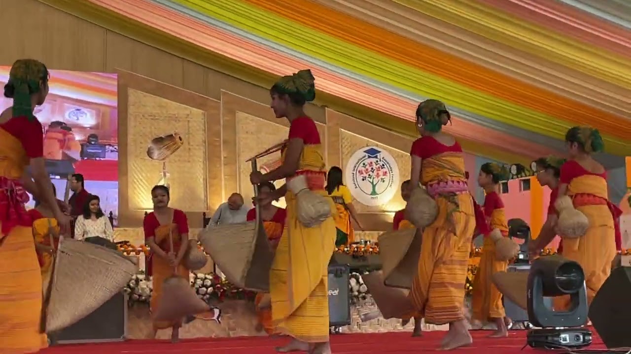 Bodoland International Knowledge Festival 2023 (Jekhai Khobai Dance by Don Bosco College, Chapaguri)