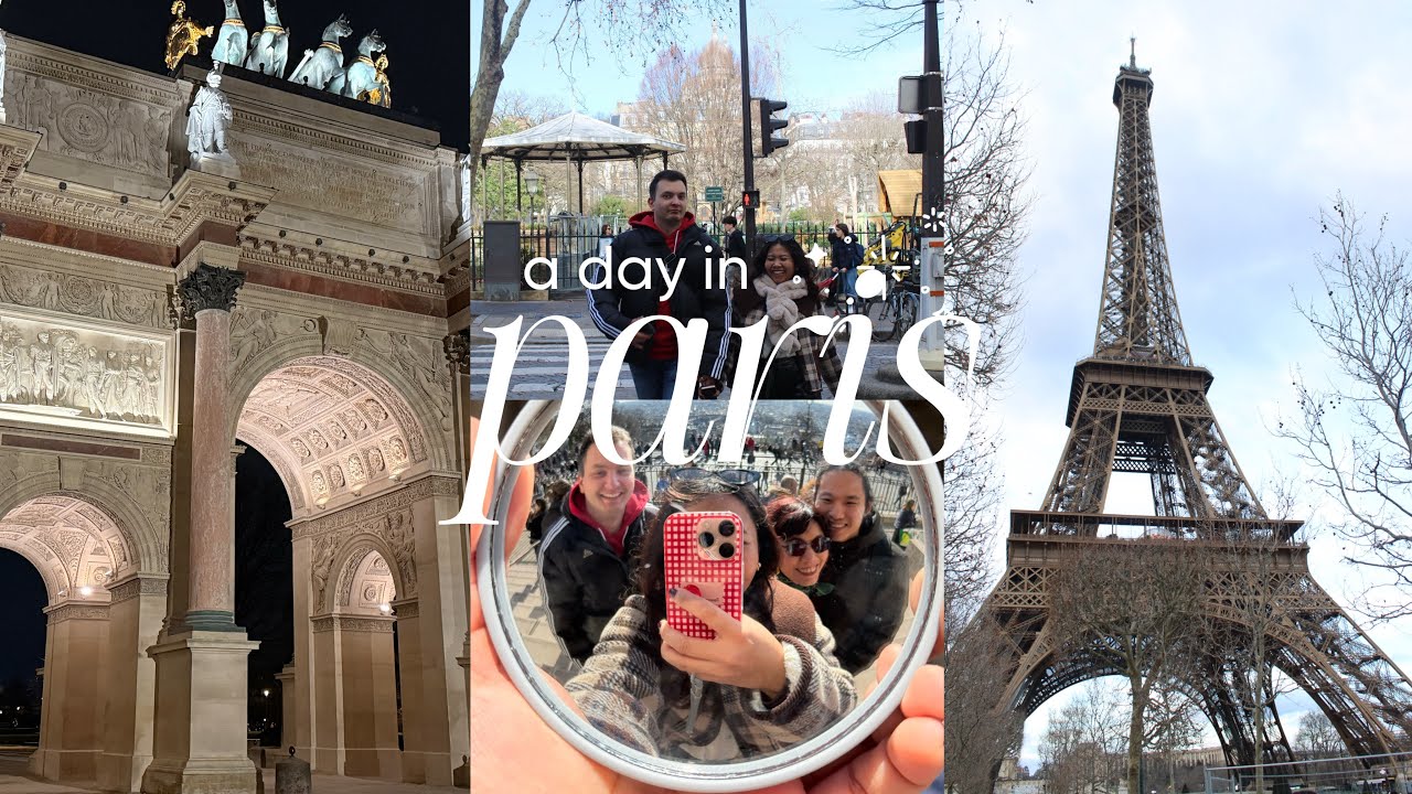 Erstes Mal in Paris … und bin verliebt 🥖 🇫🇷  #paris #ခရီးသွား #ဂျာမန်စကားပြော #travelvlog #ausflug 
