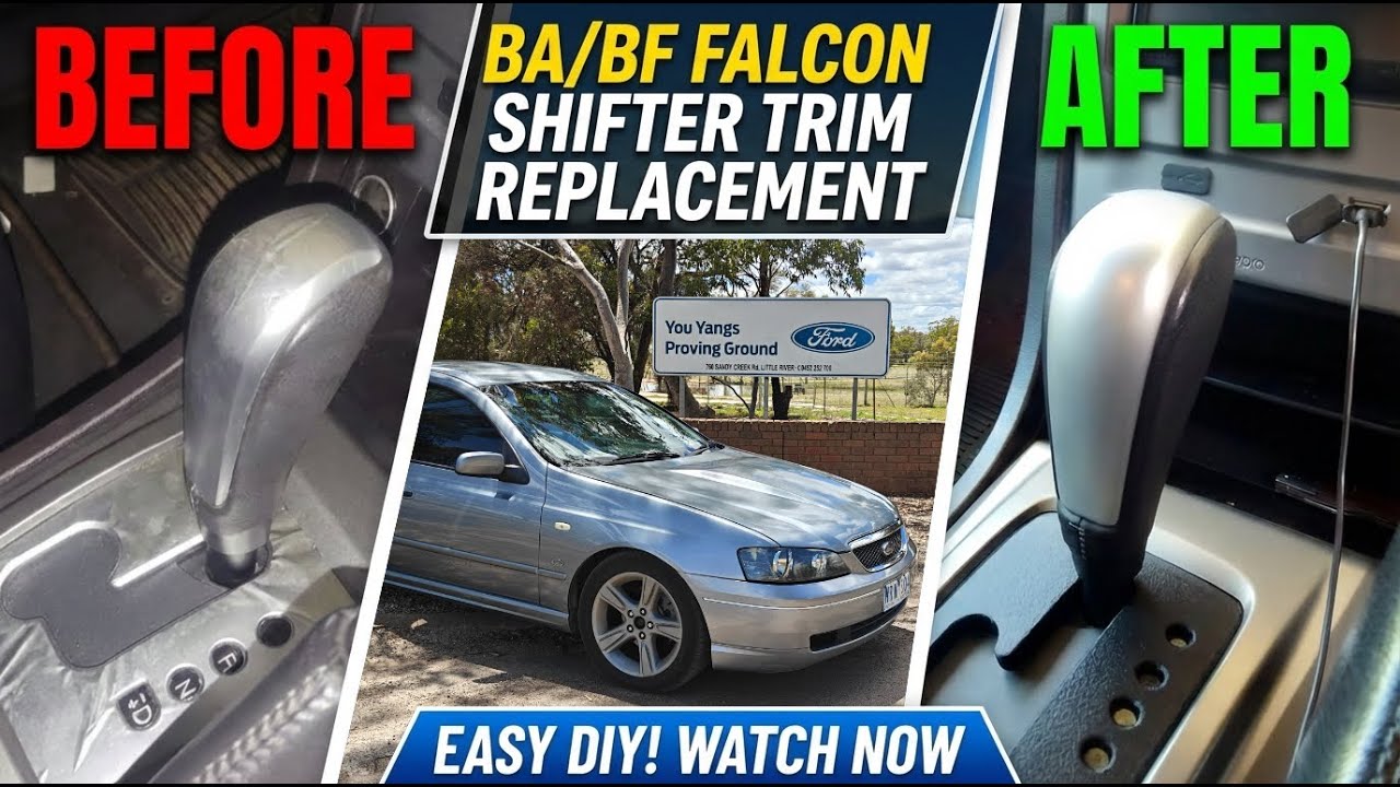 Removing/Replacing BA/BF Ford Falcon Shifter & Trim