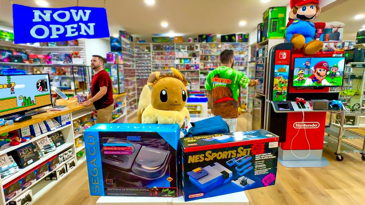 Just Found the GREATEST New Game Store