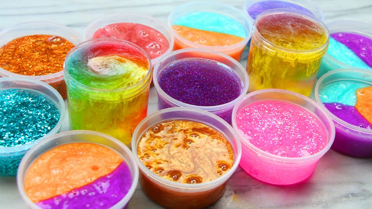 Mixing All My Old Slime to Make a HUGE Slime Smoothie! Most Satisfying Slime ASMR Video!