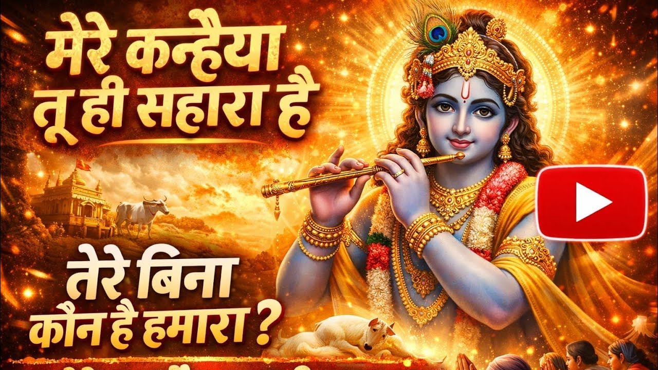 Mere kanhaiya tu hi sahara hai/मेरे कन्हैया तू ही सहारा/special krishna bhajan#krishnatrendingbhajan