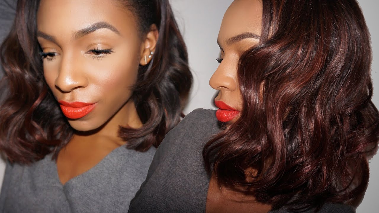 GRWM: Matte Skin, Bold Lips & Loose Waves | VICKYLOGAN