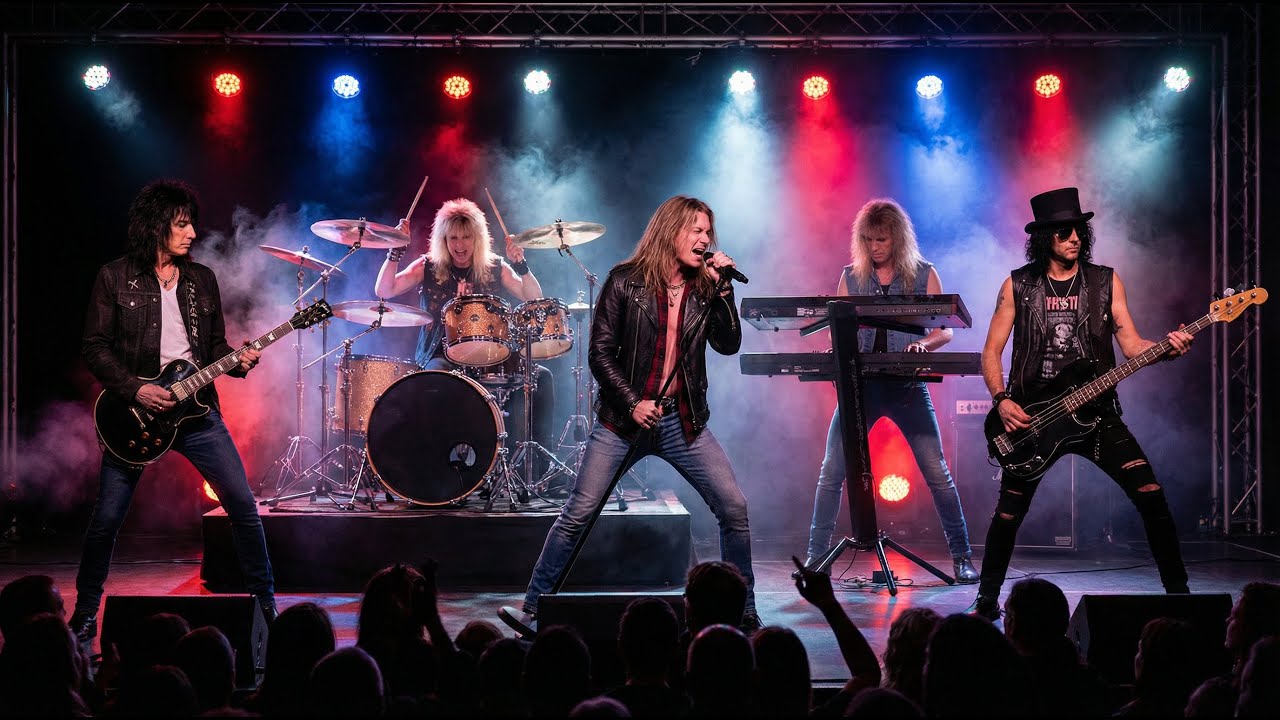 Razorwire - Blue Christmas (12 Songs of Christmas - Day 6) | Epic 80s Hard Rock Power Ballad