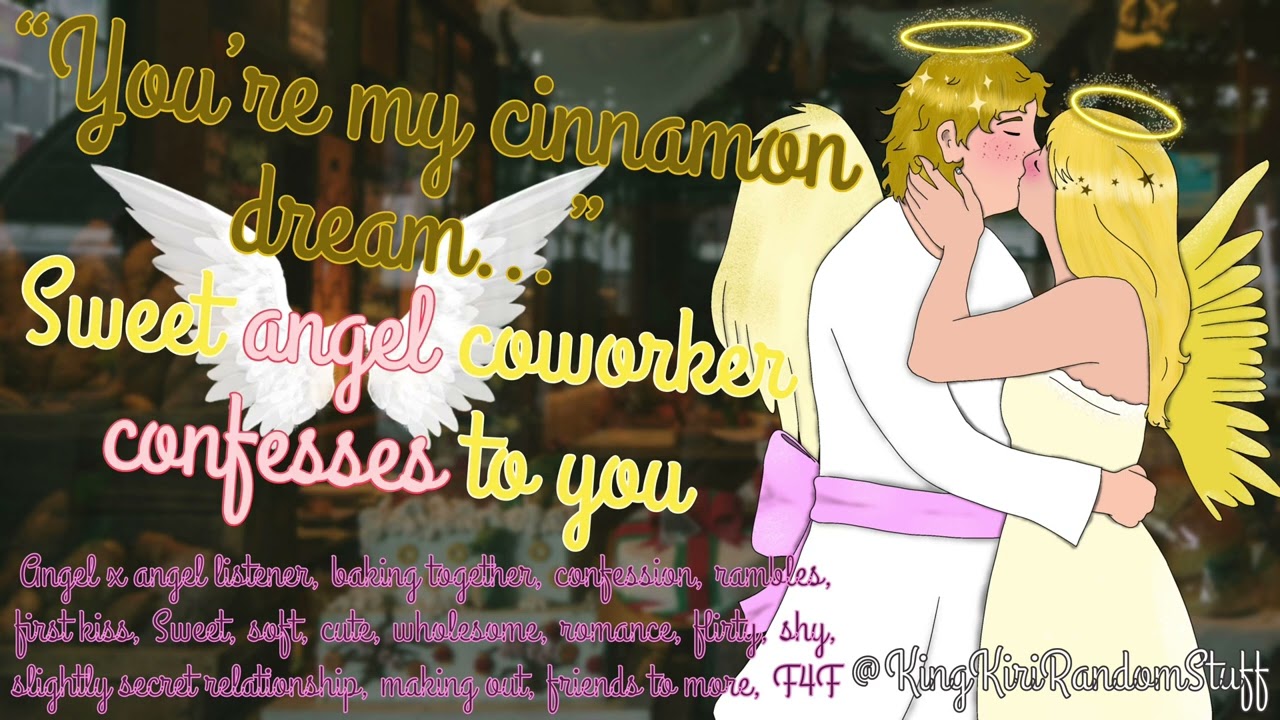 Sweet angel coworker confesses to you[flirty/shy/making out/secret relationship/friends to more/F4F]