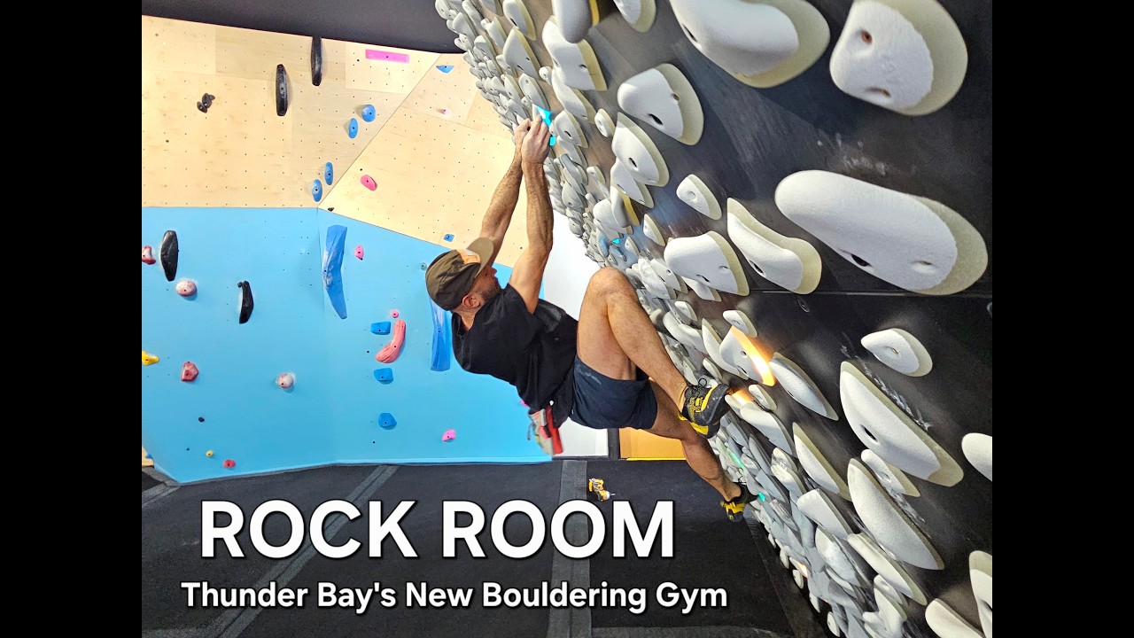 ROCK ROOM | A Sneak Peek of Thunder Bay's New Bouldering Gym