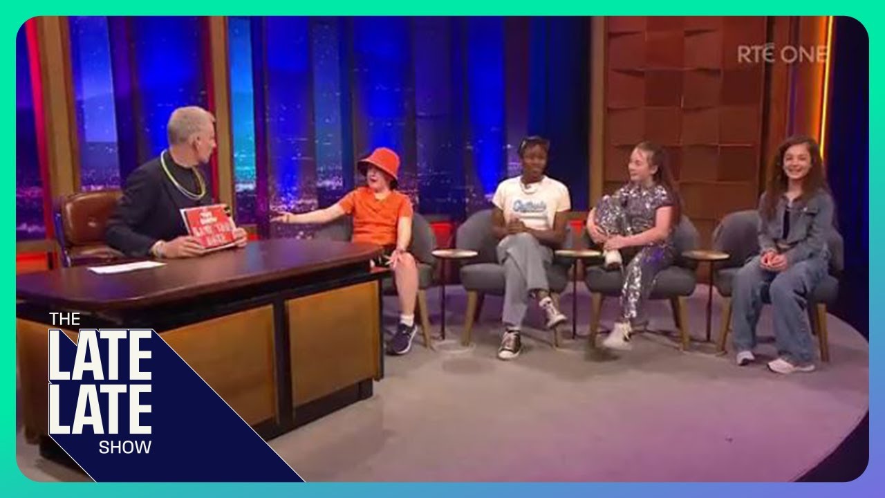 Reaction: Irish kids on making the Song of the Summer | The Spark | The Late Late Show