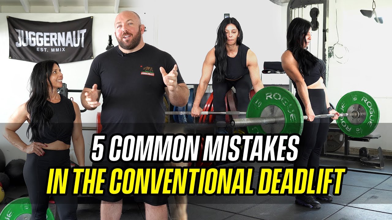 5 Common Mistakes in the Conventional Deadlift