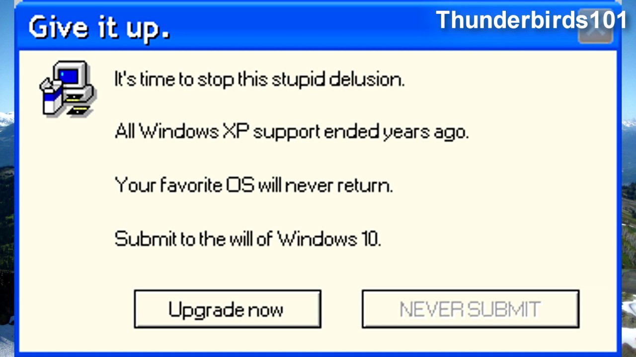 GIVE UP XP | Microsoft Sam reads Funny Windows Errors (S26EP8)