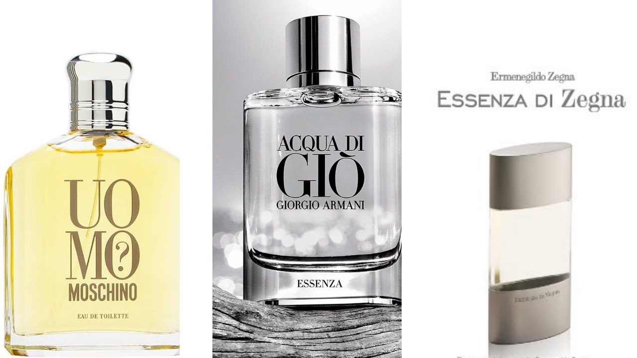 Tres Perfumes Italianos que Definen la Esencia Masculina | Zegna, Armani y Moschino