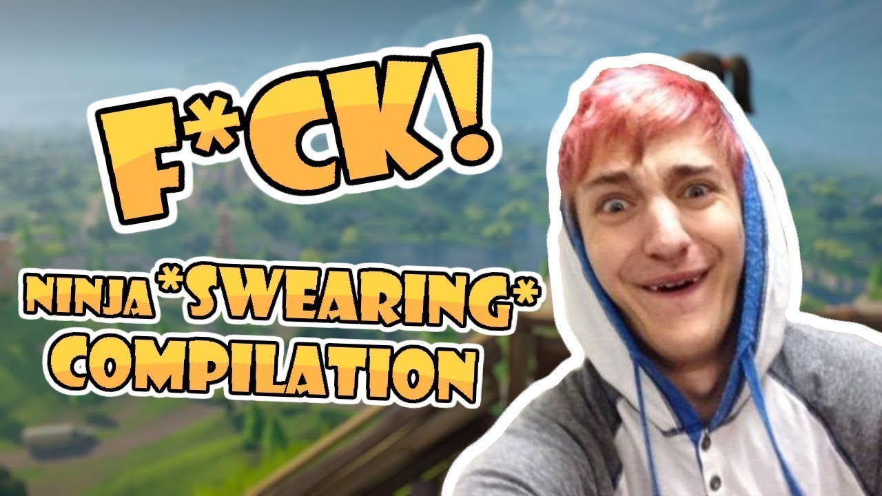 NINJA *SWEARING* ON STREAM. NINJA RAGE COMPILATION.