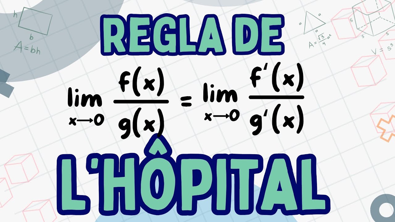 Aprende la REGLA DE L'HÔPITAL en 5 minutos ✅