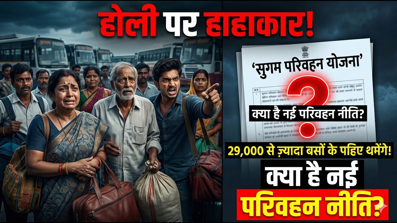 होली पर हाहाकार! 29000 से ज्यादा बसों की हड़ताल! | MP Bus Strike From 2 March | AllTheTruth #mpnews