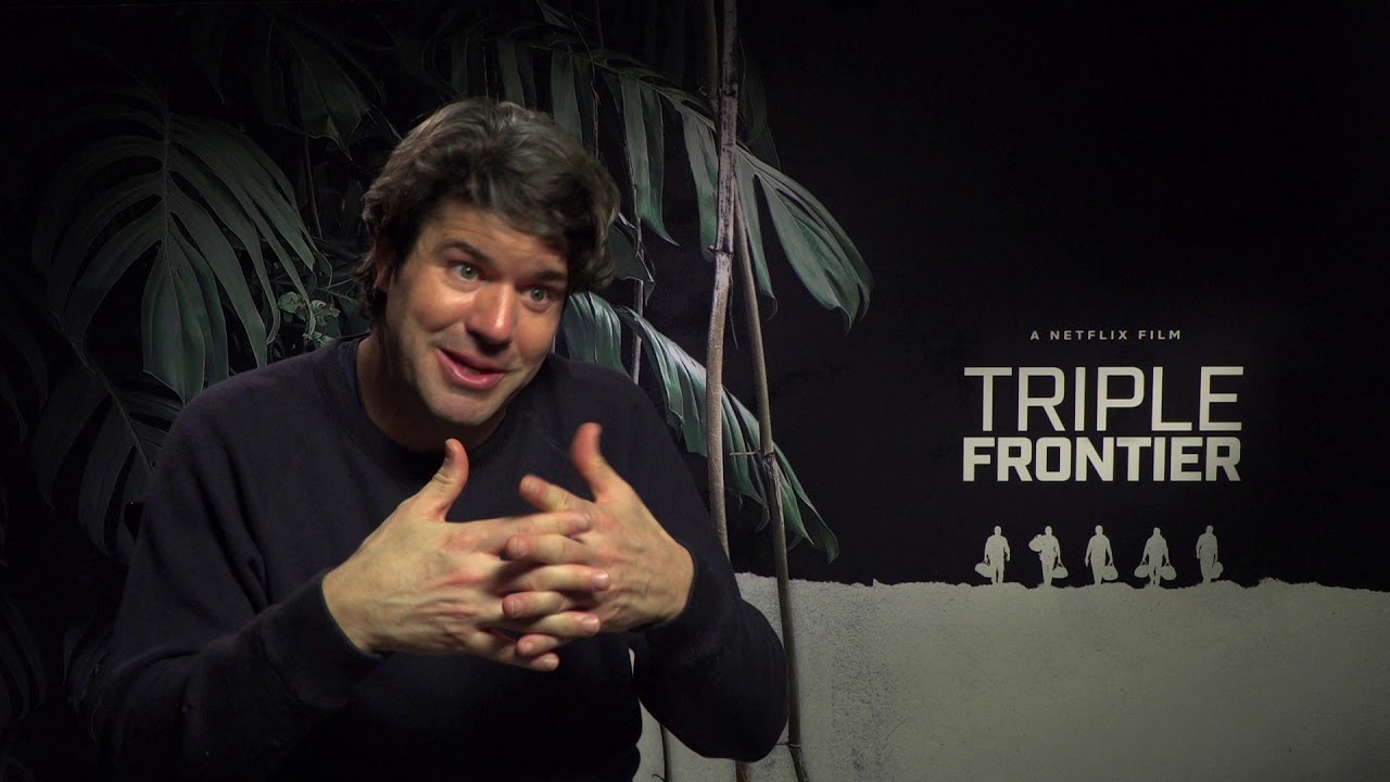 JC Chandor Interview TRIPLE FRONTIER - NETFLIX Action Movie