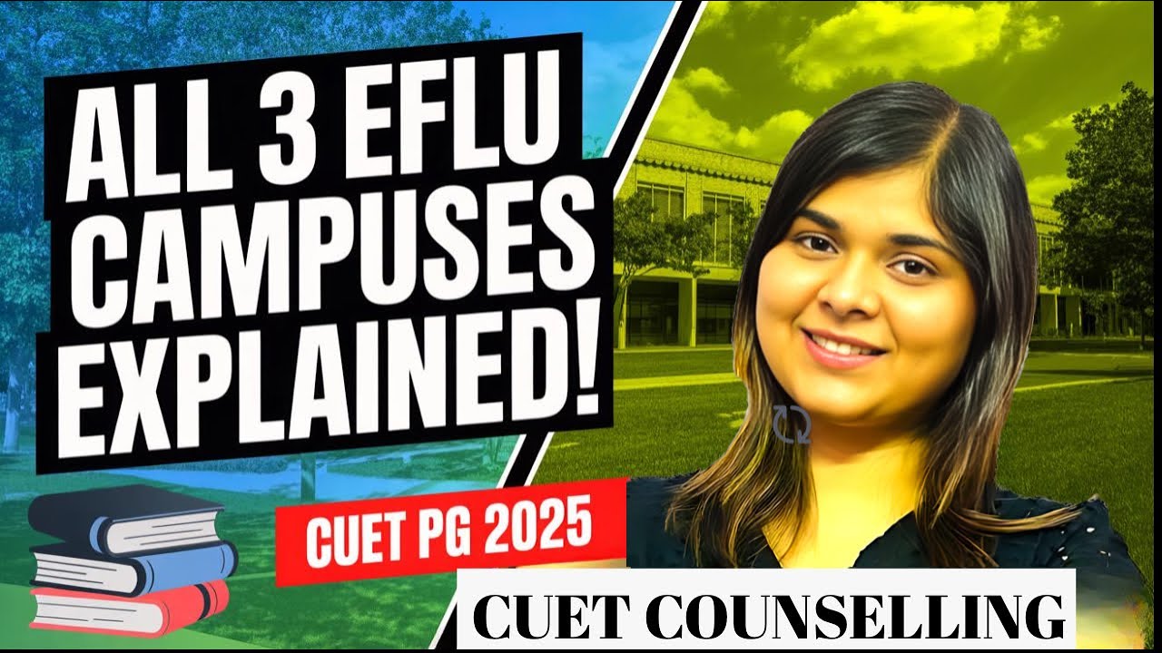 Hyderabad, Shillong & Lucknow | EFLU CUET PG 2025 Admissions Full Guide for All 3 Campuses