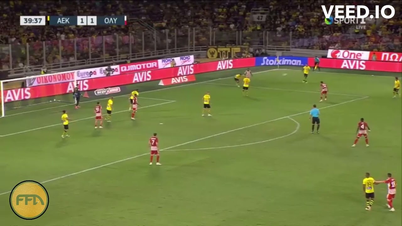 Retsos Panos best moments against AEK Athens (17/09/2023) @SuperleaguegreeceNetOfficial