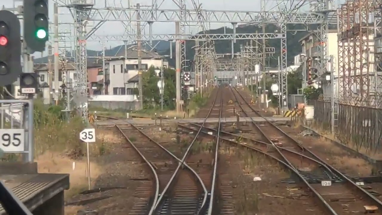 【前面展望】南海電鉄和歌山港線・南海本線　和歌山港→なんば　2024年