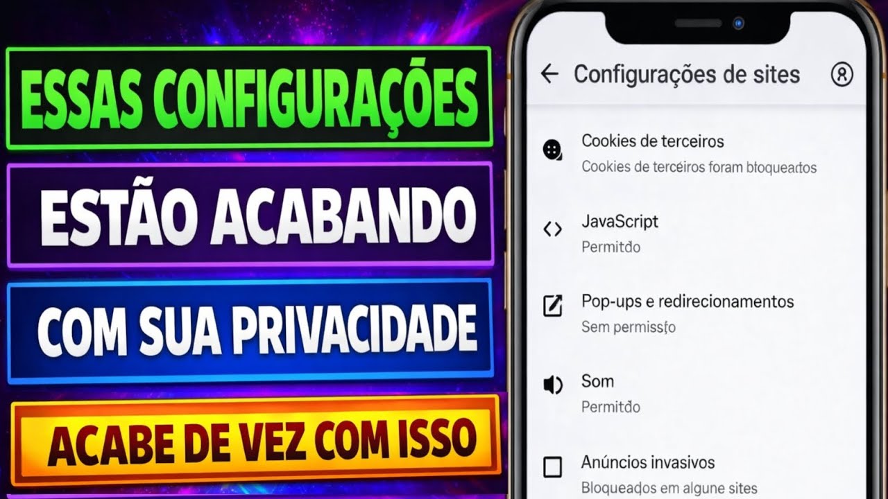 SE VOCÊ USA CHROME TOME BASTANTE CUIDADO ESSAS CONFIGURAÇÕES PODEM COMPROMETER SUA PRIVACIDADE