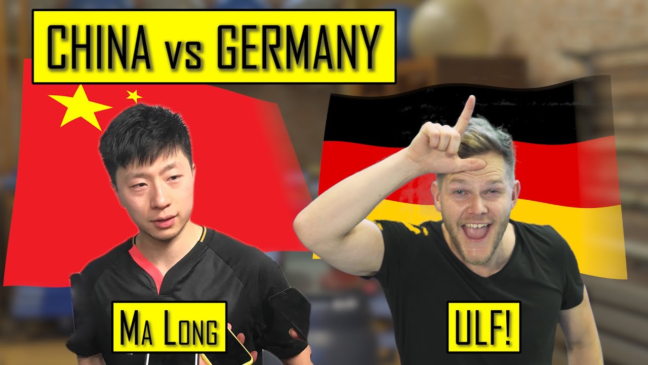 CHINA vs. GERMANY - Funny Table Tennis Stereotypes