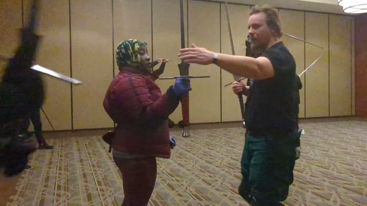 Socal Swordfight 2025 Miro Schielhau workshop 2
