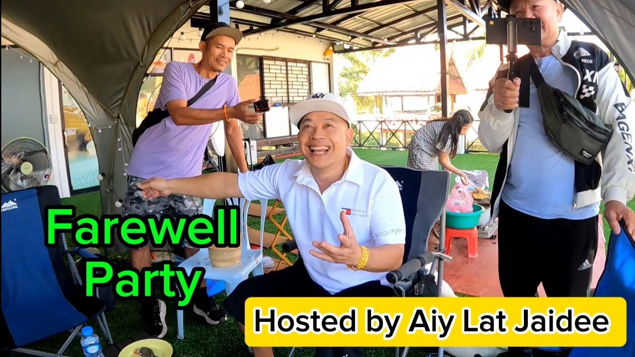 🇱🇦 Laos Farewell Party for me 🇱🇦 