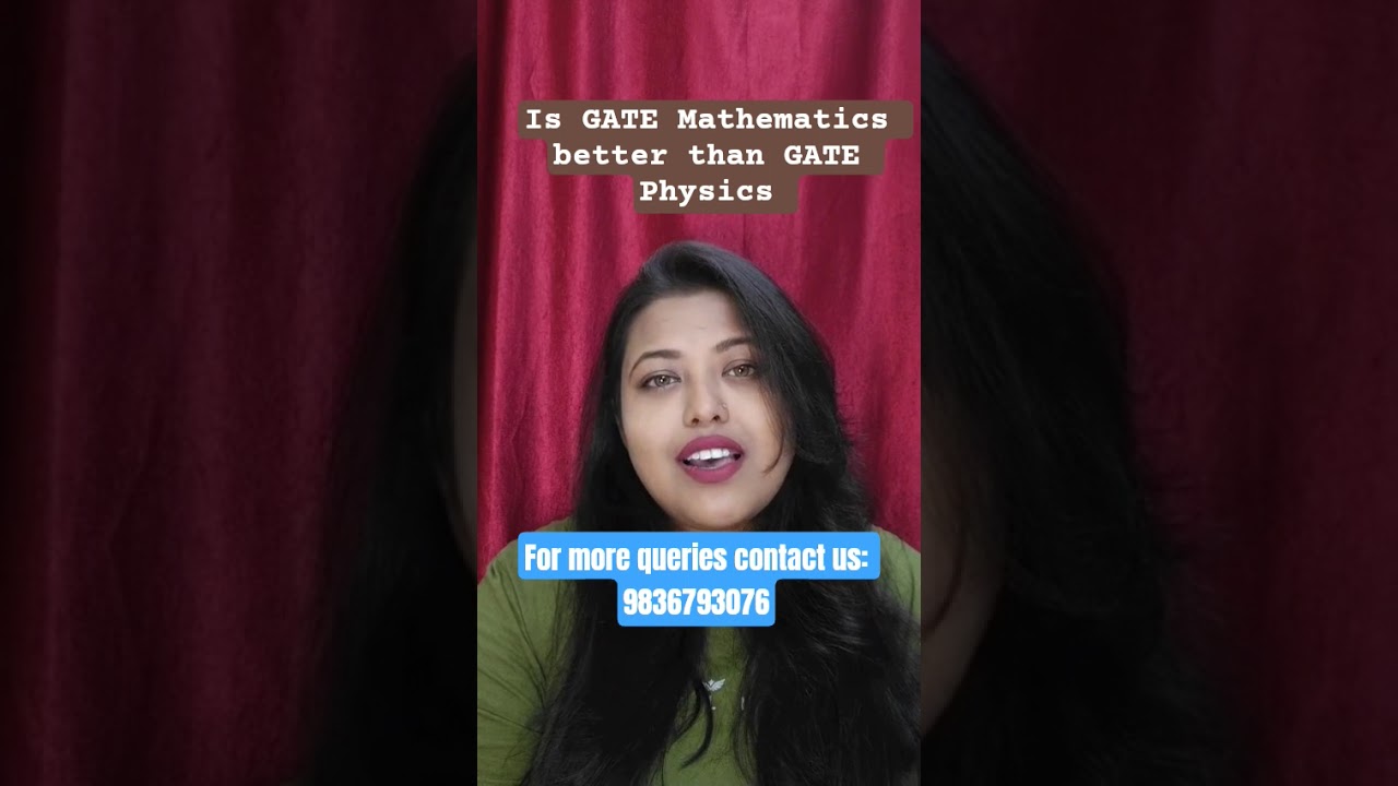 Лучше ли GATE Mathematics, чем GATE Physics? Сравнение и карьерные перспективы #GATE2025 #Physics...