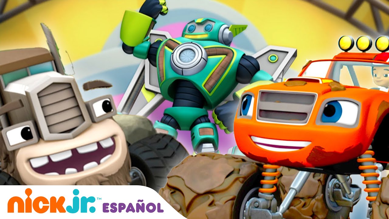 Blaze y los Monster Machines | ¡Gasquatch compra un juguete! | Nick Jr. en Español