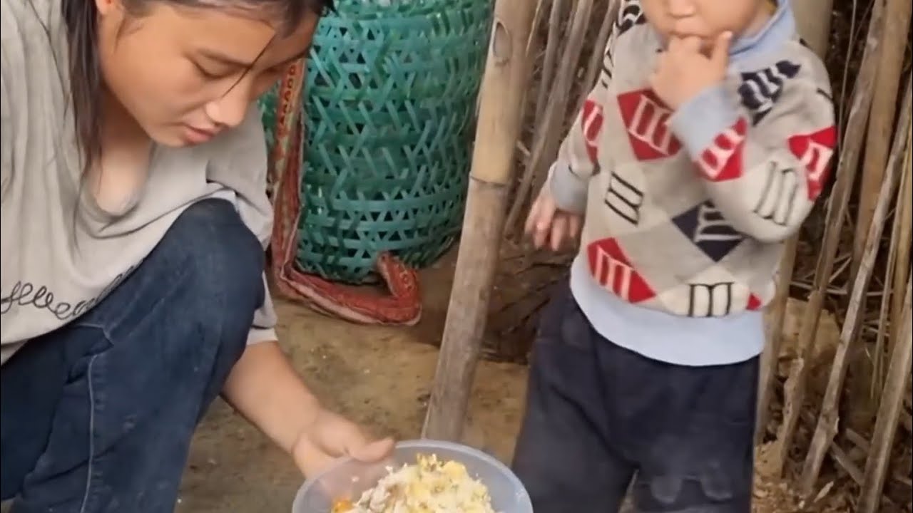 A Mother’s Love🥰💓 in Every Meal 🥺🥺| Mother Preparing Food for Her Children❤️🥰
